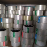 (1 kg contains 6-7 rolls) 45 mm clear duct tape 48 mm/ per kilo, rejected, sorting, BS, suitable for