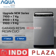 MESIN CUCI AQUA 1 TABUNG 7 Kg AQW-79DD / 8 Kg AQW-89DD / 9 Kg AQW-99DD