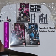 Shodo XX 7 Kamen Rider Diend Decade complete Valkyrie Gamel Baron Gaim