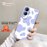 Soft Case Vivo Y17s Case ProCamera - Casing Vivo Y17s - Fashion Case CARTON - Casing &amp; Skin Handpone - Silicon - kesing