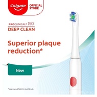 COLGATE Proclinical B150 Electric Toothbrush (Includes 2 AAA Batteries) (Black/White)