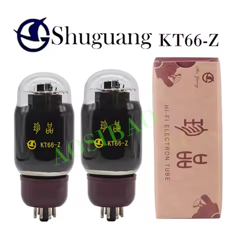 Shuguang KT66 KT66-Z Vacuum Tube Upgrade 6L6G 6P3P CV321 5881 KT88 EL34 HIFI Audio Valve Electron Tu