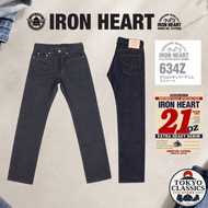 IRON HEART【634Z】21oz Regular Denim Straight / Indigo [Direct from Japan]