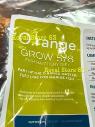 Cám Thái INVE ORANGE GROW thức ăn cho cá cảnh 5/8