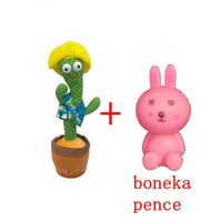 Mainan Kaktus Bergoyang Dancing Cactus Boneka Kaktus Goyang dan Bicara Kaktus Joget Ngomong