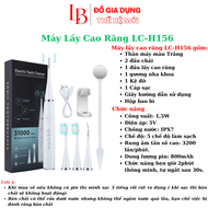 Máy lấy cao răng tại nhà Electric Teeth Cleaner LC-H156bàn chải điện rung sóng âm bản 2024