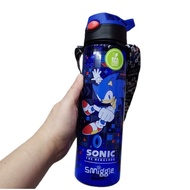 Large Capacity Water Bottle for Kids 680 mL 22fl oz Spout with Handle and Strap for Boys and Girls