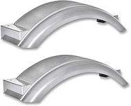 Tie Down Silver Plastic Trailer Fender – High Impact Polyethylene – For Small Trailer Wheels (Requir
