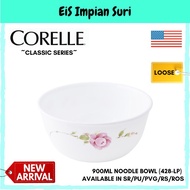 Corelle Loose (428-LP) 900ml Noodle Bowl (Country Rose / Sakura / Provence Garden / European Herbs / Daisy Field)