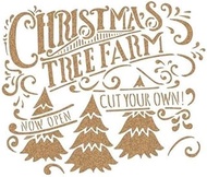 Deco Fiesta 053 Christmas Farm External Dimensions: 20 x 20 Internal Dimensions Design 18 x 18 cm