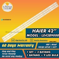 LE42B9000 HAIER 42" LED TV BACKLIGHT(LAMPU TV) HAIER 42 INCH LED TV BACKLIGHT 42B9000