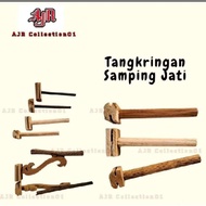 Side perch cage perch