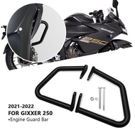 For Motorcycle Accessories GIXXER 250 gixxer 250 2021-2022 Guard Bar Anti-drop Bar Bumper Motorcycle Engine Lower Guard Plate