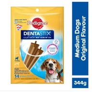 (Expiry Date:31 Oct 2026) PEDIGREE Dentastix Medium Dogs Dental Care Treats 344g