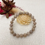 Natural Ore-Ammonite Chalcedony Bracelet