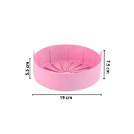 Air Fryer Pot Silicon Anti Lengket 16cm Alas Airfryer Wadah Baking Silikon Tahan Minyak Reuseable Mu