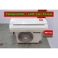 [USED] 1.5HP Panasonic Wall Mounted / R410A / Non-Inverter / Excluded Installation / Barang Terpakai