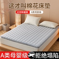 Cotton Mattress Cushion Home Bed Cotton-Padded Mattress 1 M 5 Cushion Mattress Dormitory Students Single Mattress Foldable