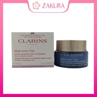 Clarins Multi-Active Night Targets Fine Lines Revitalizing Night Cream - For Normal to Combination S