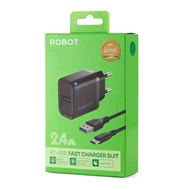 ROBOT Charger TYPE-C 2.4A 5V Robot Travel Charger Original Official Warranty