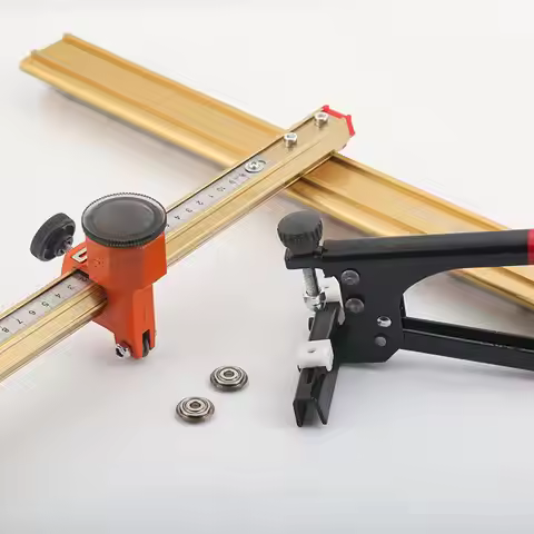 Glass Cutter Self Controlled Oiling Glass Cutting Tool Portable Glass Cutting Knife Durable Glass Ti