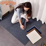 ABEBONGOTF Carpet Floor Tiles Sticker, 40x40cm Self Adhesive Rug Carpet Tiles, DIY Soft Peel and Sti