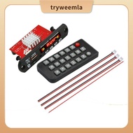 2x60W Amplifier MP3 Decoder Board DC 8V-24V MP3 Player  V5.0 USB Module FM AUX Radio Recording for S