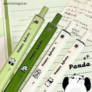 onetimingstar 4Pcs Cute Cartoon Panda Gel Pen 0.5mm  Ink School Office Supplies OTS
