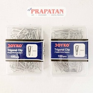 Trigonal Clip Joyko No.1-3P | Klip Segitiga | Penjepit Kertas