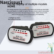 NARCISSUS Battery Capacity Indicator  Scooter E-Bike 36V48V60V72V Battery Indicator