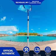 Pool Skimmer Net with Telescopic Pole Ponds Cleaning Debris Tools Ponds Cleaning Leaf Tools Ponds Cl