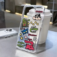 Transparent space case for iphone 16 pro max 11 15promax 14 13 12 7Plus X XS Max 8 7 Cartoon dinosau