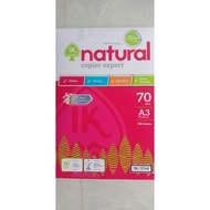 [A3] Ik Natural A3 Paper 70gsm - RAM 500 SHEETS