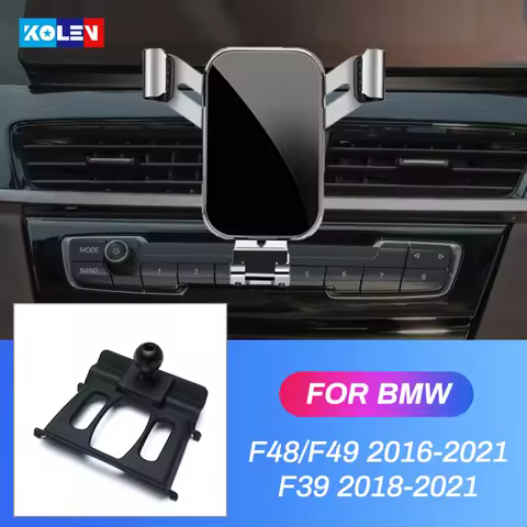 For BMW X1 F48 F49 2016-2021 X2 F39 2018-2021 Car Mobile Phone Holder Gravity Stand Car Cell Phone G
