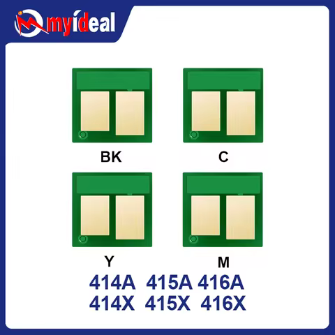 4PCS 414A 415A 416A 414X 415X 416X Toner Chip For HP M454dn M454dw M479dw M479fdn M479fdw M454nw M45