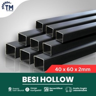 Besi Hollow 4x6 Tebal 2 mm Panjang 6 Meter Holo SNI