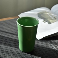 中式陶瓷純色馬克杯創意簡約龍泉青瓷可樂杯啤酒杯手柄茶杯 360ml