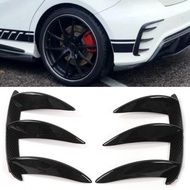Nearbeauty KIMISS Rear Bumper Canard  2pcs Splitter Vent Fin Replacement for ?Benz W176 AMG Line 201