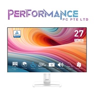 MSI PRO MP275W E2 27"/FHD/Flatscreen/IPS/120Hz WHITE MONITOR (3 YEARS WARRANTY BY CORBELL TECHNOLOGY