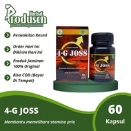 4G Joss Kapsul Herbal Obat Penambah Stamina Pria 4G Joss Asli Original