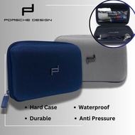 Porsche Design Airline 1st Class Amenity Kit Cable Bag Powerbank Gadget Electronic Organizer Charger