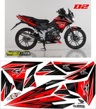 striping Honda CS1 decal CS1 variasi CS1