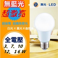 Dancing Light Bulb LED E27 Bulb 3W 7W 10W 12W 16W Bulb White Light// Natural Light// Yellow Light Op