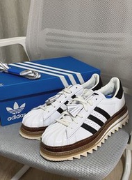 CLOT x adidas originals SUPERSTAR 休閒鞋 男女同款 白色