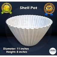 ❀Shell Pots | Big Size Pots | High Class Plastic Pots | Elegant Pots