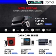 70mai A810Set Or A800 Set Car Recorder Dual vision 140 FOV 4K Ultra HD Screen 70 Mai DVR Dash Cam AP