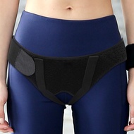 CCSoil Inguinal Hernia Belt with Two Removable Pads Breathable Hernia Support Truss Black M