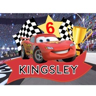 Custom Sticker Label - Cars McQueen