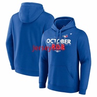 Men Autumn Winter National Baseball League Blue Jays Toronto Blue Jays Pocket Sweatshirt Pullover Ho