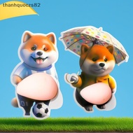 T & O 3D Cute Puppy Sticker Shiba Inu Phone Case Decoration-Kids 'Birthday Party Support